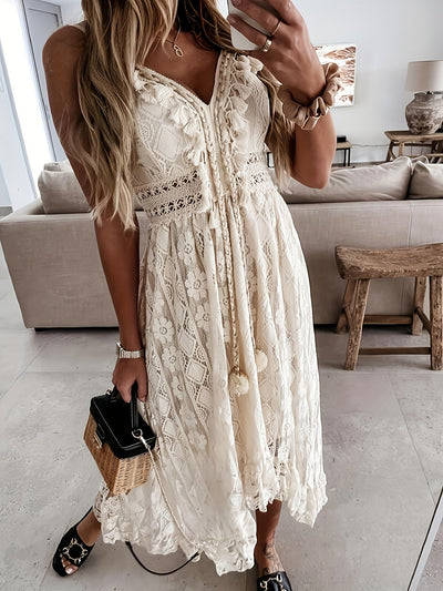 Mila - Boho Maxi Zonnejurk