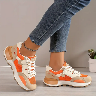 Katja - Casual Dames Color Block Sneakers