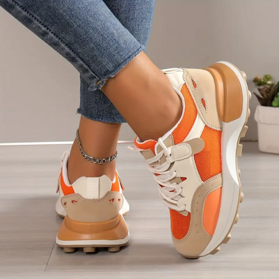 Katja - Casual Dames Color Block Sneakers