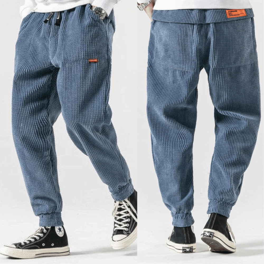 Modieuze corduroy broek Silvan