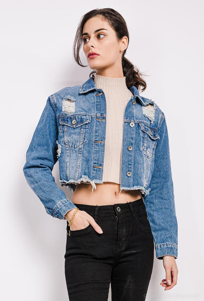 Luna - Denim Jacket Jane